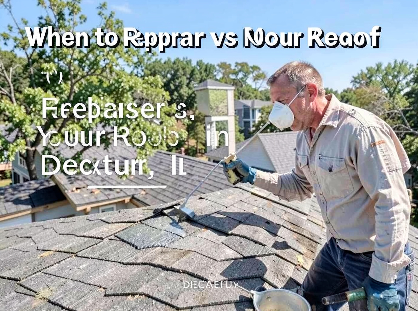 When to Repair vs. Replace Your Roof in Decatur, IL