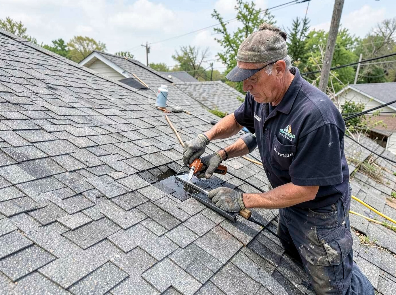 Asphalt Shingle Roof Replacement in Decatur