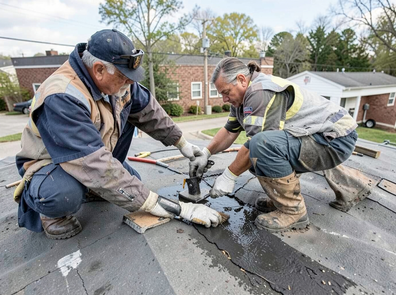 Emergency Roof Leak Repair in Decatur